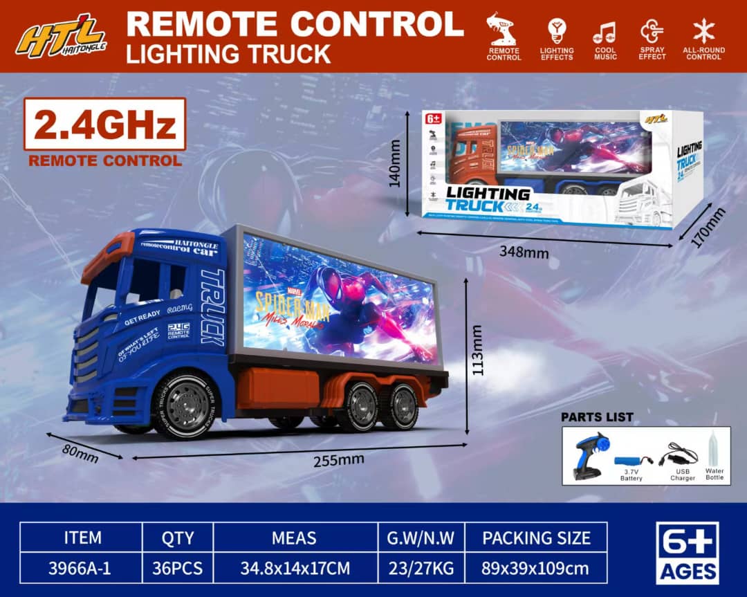 REMOTE CONTROL LIGHTING TRUCK