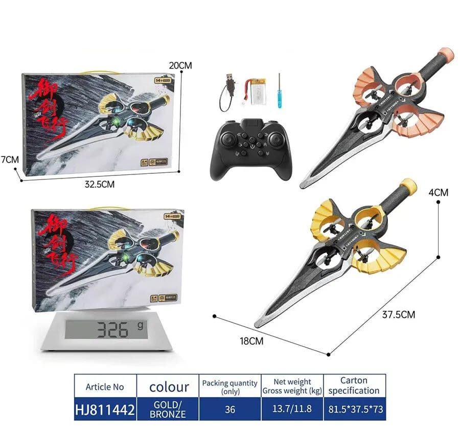 SWORD FLYING DRONE